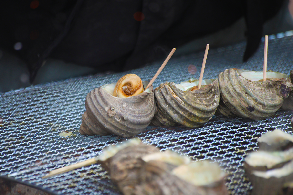 【広島グルメ】呉水産祭りで販売された「サザエのつぼ焼き」